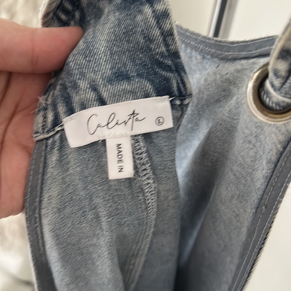 Denim romper dress - Picture 5 of 5